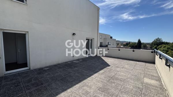 Coup de cœur – APPARTEMENT T2 avec terrasse de 35 m² et balcon