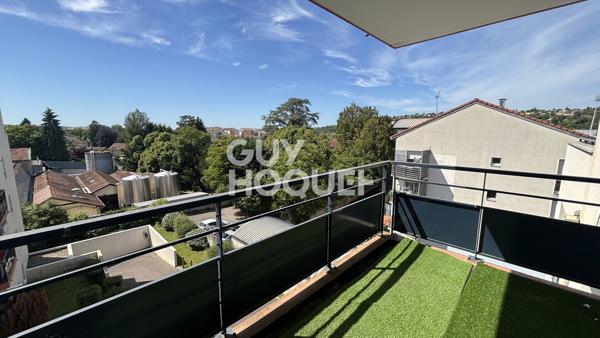 Coup de cœur – APPARTEMENT T2 avec terrasse de 35 m² et balcon