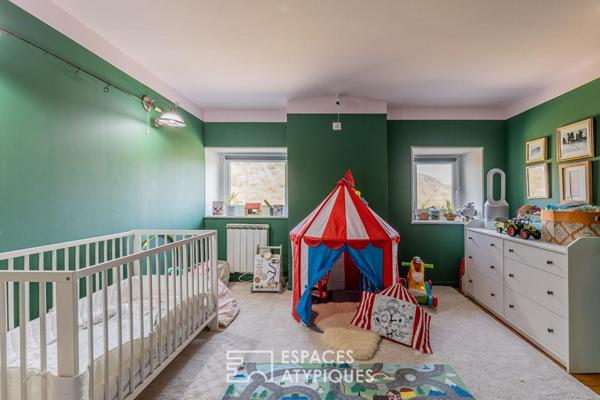 Duplex de caractère et patio confidentiel