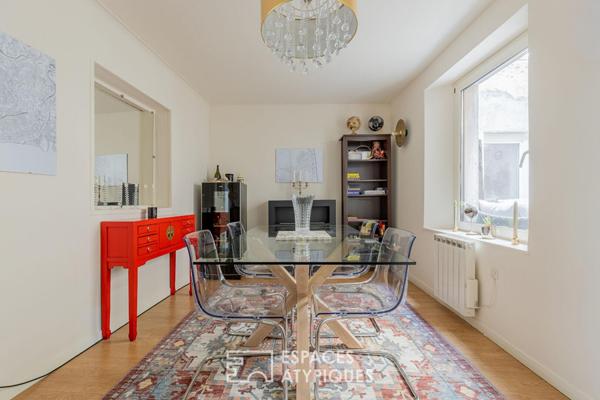 Duplex de caractère et patio confidentiel