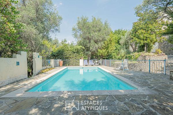 Maison d’architecte d’exception avec vue panoramique à Grasse