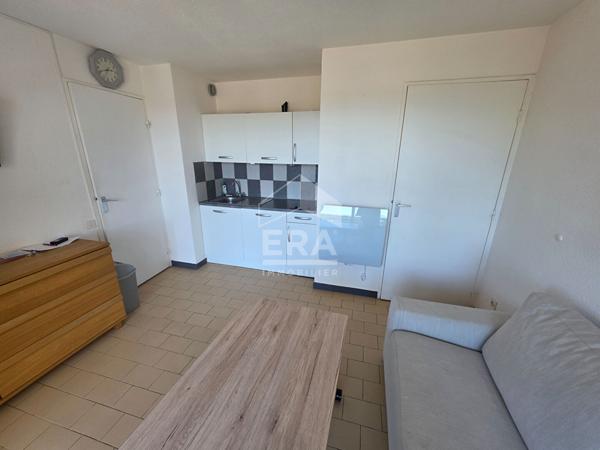 Studio/cabine avec terrasse et place de parking