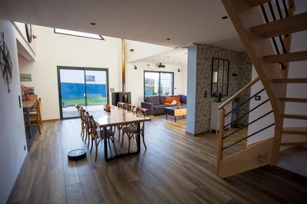 Maison contemporaine avec studio indépendant à 200 m de la plage, L'Armor-Pleubian (Presqu'île Sauvage)