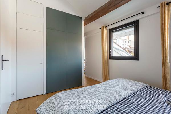 Duplex familial avec terrasse et piscine au calme absolu