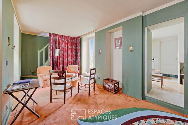 Maison en pierre de caractère au centre de Bourron-Marlotte