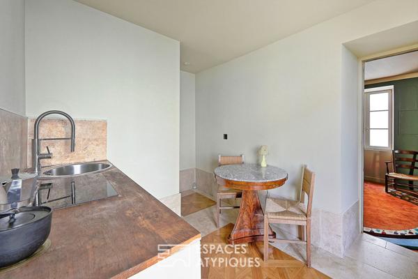 Maison en pierre de caractère au centre de Bourron-Marlotte