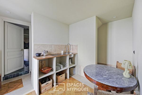 Maison en pierre de caractère au centre de Bourron-Marlotte