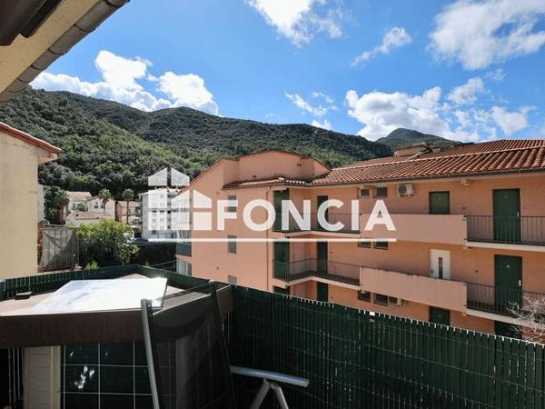 À vendre Studio 54.75 m² - Amélie-les-bains-palalda 66110