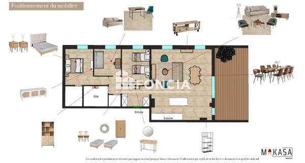 Location Appartement meublé 4 pièces 96.43 m² - Saint-rémy-de-provence 13210