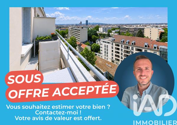 Appartement à vendre 3 pièces 67,96 m² Lyon 8