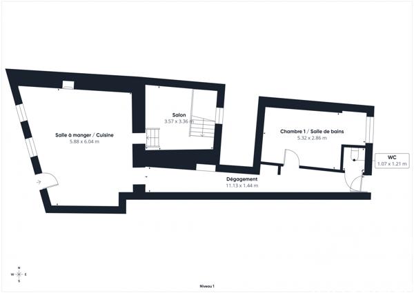 Maison à vendre 6 pièces 108 m² Nantes