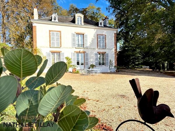 Propriete, Orleans La chapelle St Mesmin, face Loire, à vendre, maison de Maître, maison d amis, parc
