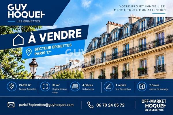 Appartement à vendre de 4 pièces de 86 m²
