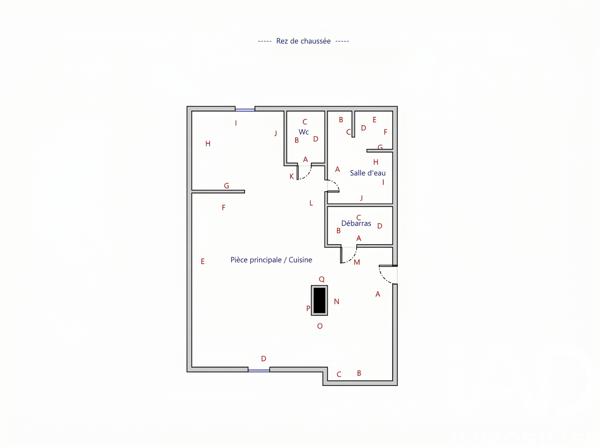 Studio à vendre 36 m² Mortcerf