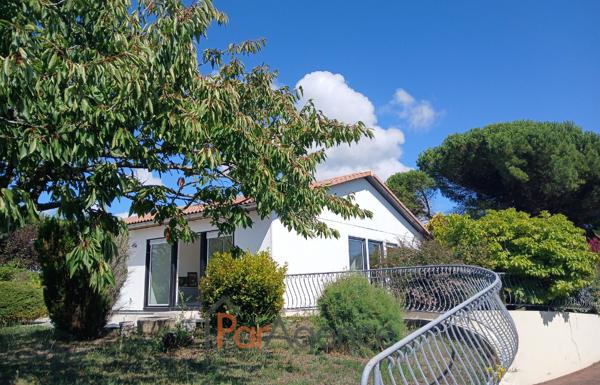 Maison plain-pied - Vue dégagée - Sous-sol complet