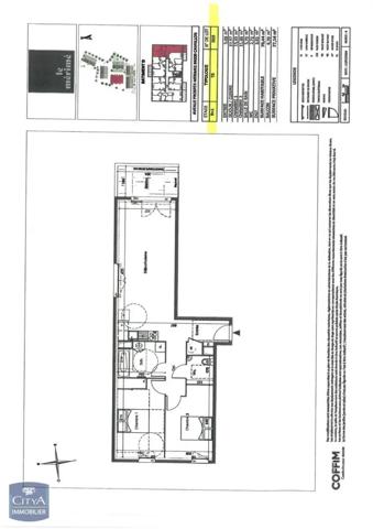 Appartement à louer 3 pièces 70.44m² Cavaillon (84300)