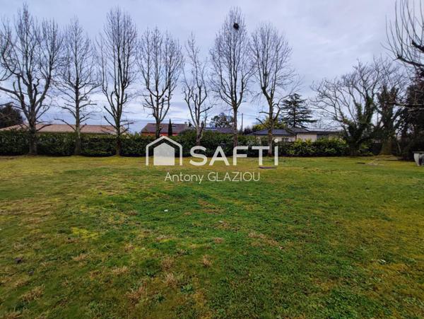 Terrain arboré - construction à étage > 150 m2