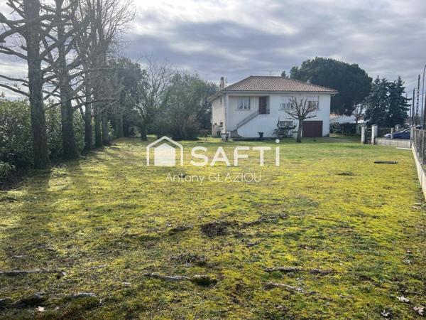 Terrain arboré - construction à étage > 150 m2