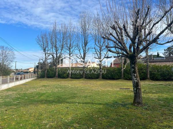 Terrain arboré - construction à étage > 150 m2