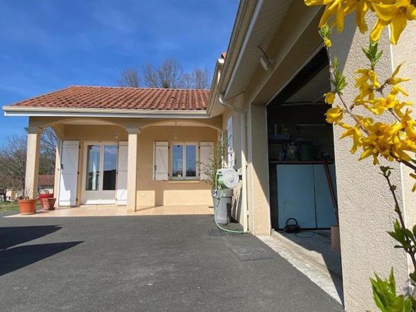 Maison plain pieds 95 m² (climatisation) à FOISSAC