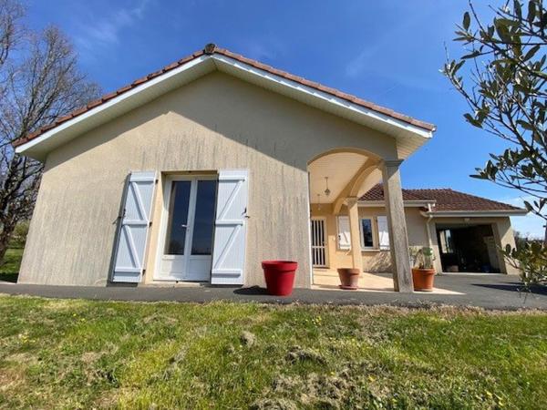 Maison plain pieds 95 m² (climatisation) à FOISSAC