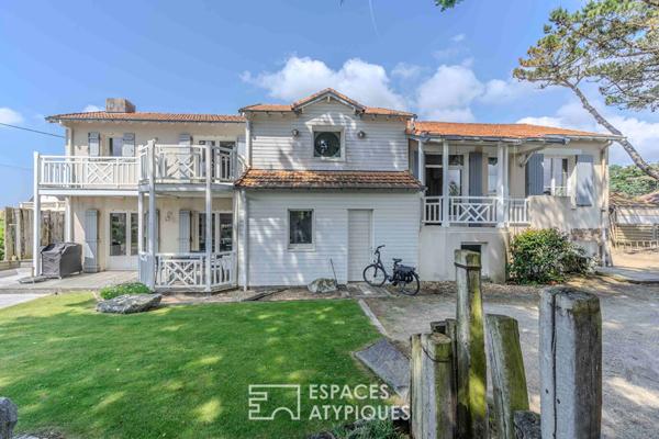 Élégante demeure balnéaire à 80 mètres de l’océan avec aperçu mer