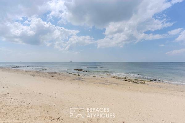 Élégante demeure balnéaire à 80 mètres de l’océan avec aperçu mer