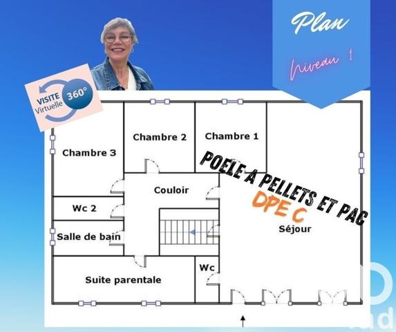 Maison à vendre 7 pièces 117 m² Jonzac