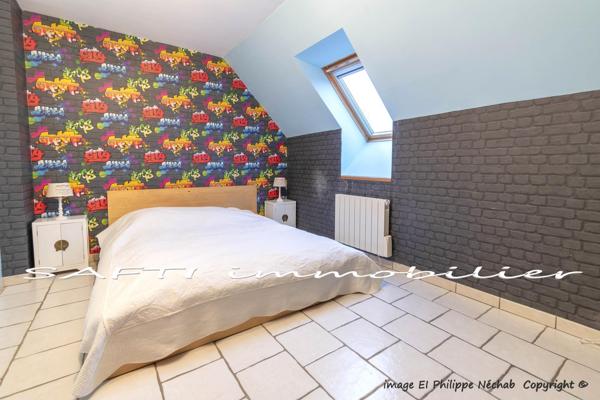 Limetz-Villez - Maison de 161m² - 3 chambres - sur 1099m2 de jardin.
