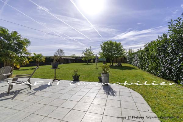 Limetz-Villez - Maison de 161m² - 3 chambres - sur 1099m2 de jardin.