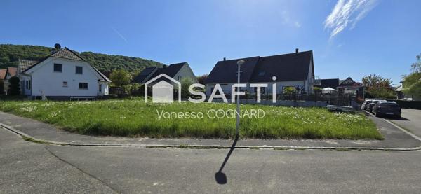 Terrain constructible de 704 m² à Leymen – Emplacement idéal proche Suisse