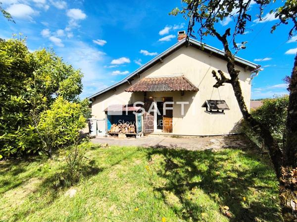 64 m2 plus combles aménageables, avec jardin