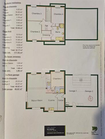 Vente Maison 6 pièces 112 m2 à Cagny