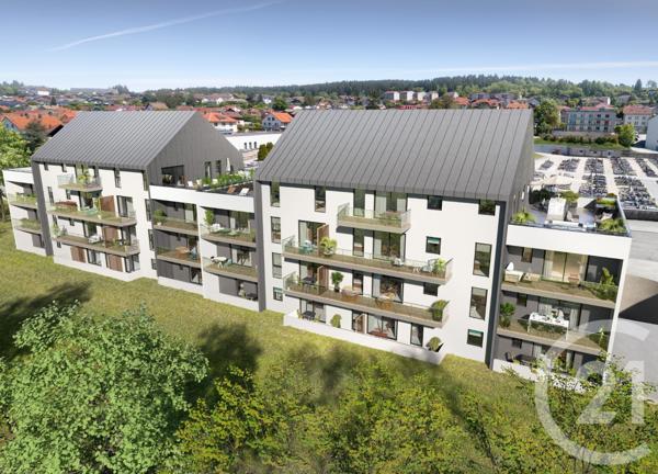 Appartement T3 à vendre  3 pièces - 81,64 m2 PONTARLIER - 25