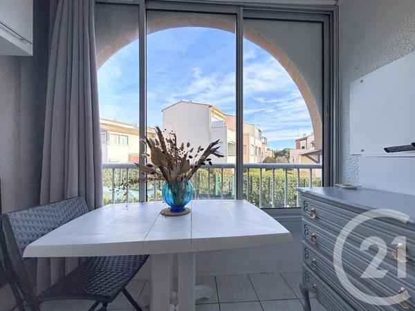 Appartement T2 à vendre  2 pièces - 25,27 m2 LE CAP D AGDE - 34