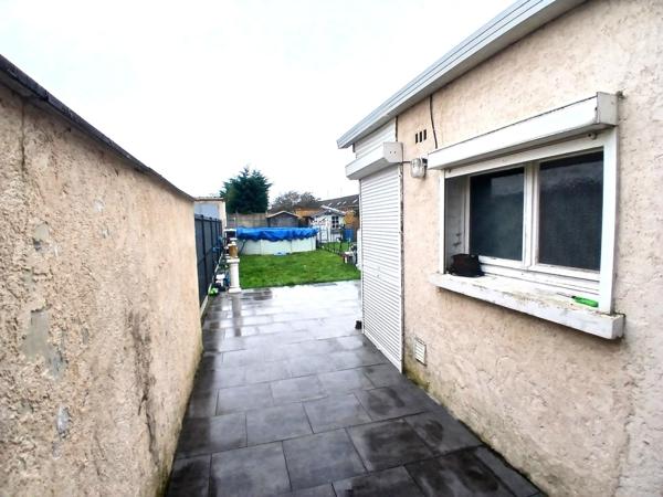 Maison de ville 110m² avec 3 chambres, un bureau et un jardin