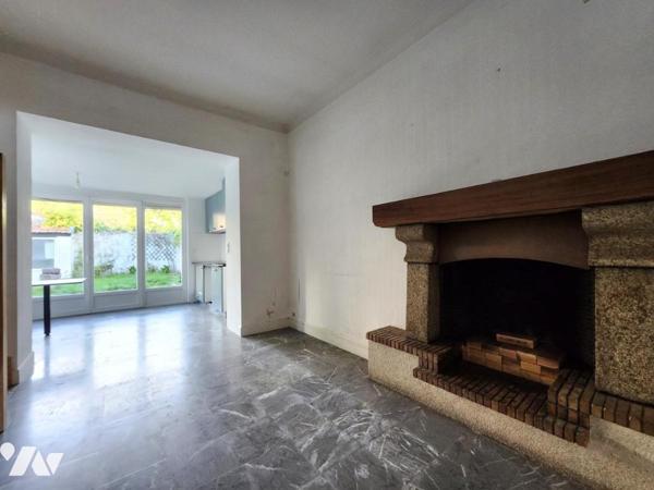 NANTES Hauts Pavés Maison 3 chambres bureau et jardin