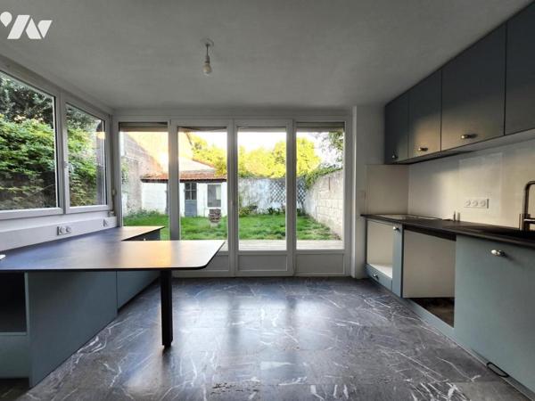 NANTES Hauts Pavés Maison 3 chambres bureau et jardin