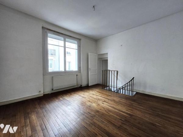 NANTES Hauts Pavés Maison 3 chambres bureau et jardin