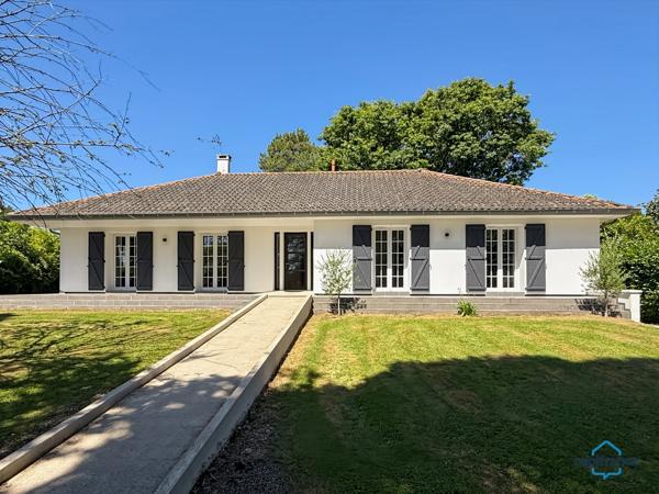 Dpt Landes (40), à vendre AIRE SUR L'ADOUR maison T4 de 140m² habitables + sous-sol intégral avec garage sur 2485m² de terrain