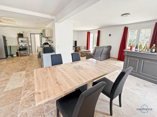 Dpt Landes (40), à vendre AIRE SUR L'ADOUR maison T4 de 140m² habitables + sous-sol intégral avec garage sur 2485m² de terrain