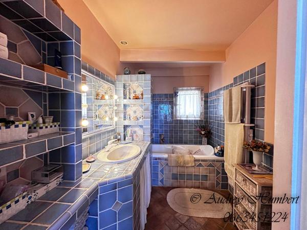 EXCLU, proche FORCALQUIER, Belle MAISON DE VILLAGE de 126 m²  avec terrasses, jardin et cour