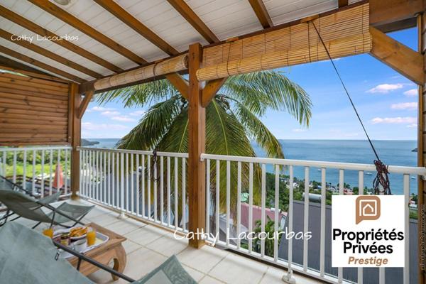 Magnifique Appartement T3 vue mer et SPA, Bouillante