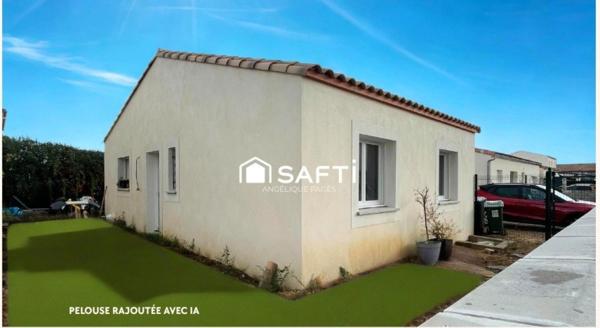 Maison neuve 2024 - plain-pied moderne 4 pièces