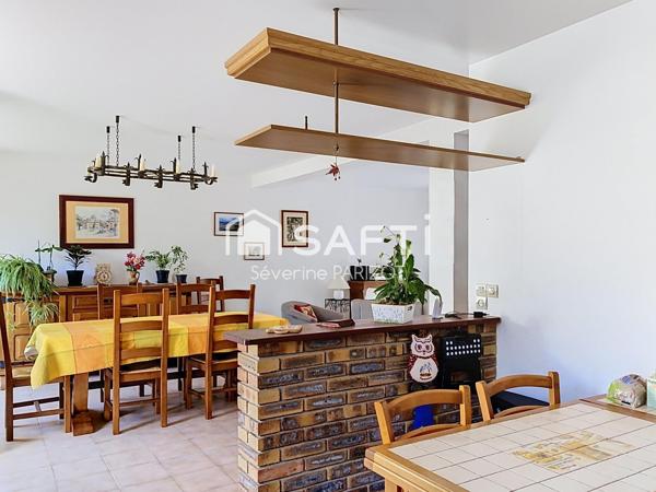 Maison familiale avec 5 chambres et un jardin de plain-pied