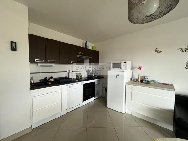 SAINT PIERRE LA MER T3 VUE MER + GARAGE DANS RESIDENCE SECURISEE