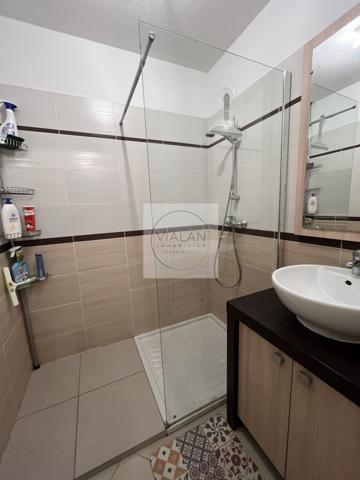 SAINT PIERRE LA MER T3 VUE MER + GARAGE DANS RESIDENCE SECURISEE