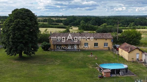 Maison à Beaumontois en Périgord, 24440 - 3 pièces 86m²
