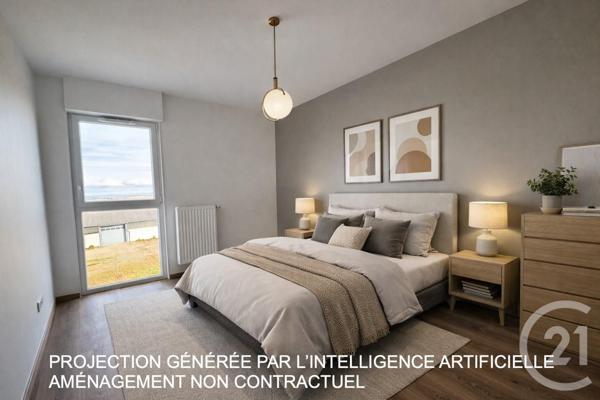 Appartement T2 à vendre  2 pièces - 43,66 m2 FLAVIN - 12