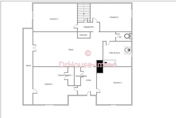 Appartement à vendre 5 pièces de 86 m²